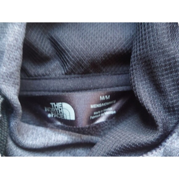North Face Mountain Athletics Hoodie Mens Medium Gray Sweatshirt Pullover Fleece - Picture 6 of 11